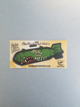 Load image into Gallery viewer, Aloha From Hell Bomb Vinyl Sticker