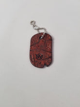 Load image into Gallery viewer, Distressed Leather dogtag