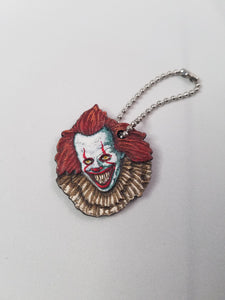 Pennywise the Clown Leather Art Tag