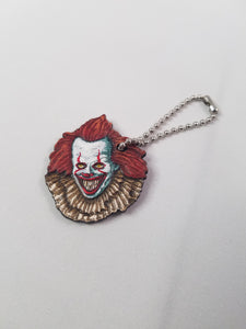 Pennywise the Clown Leather Art Tag