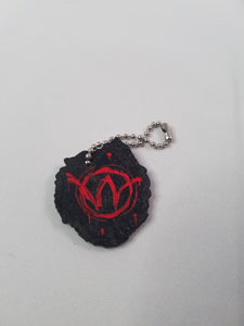 Pennywise the Clown Leather Art Tag