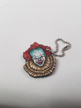 Load image into Gallery viewer, Pennywise the Clown Leather Art Tag