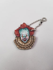 Pennywise the Clown Leather Art Tag