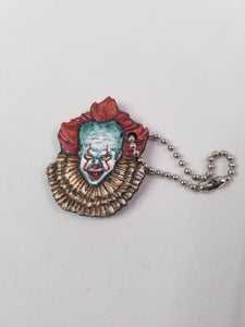 Pennywise the Clown Leather Art Tag