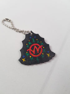 Our Lady Leather Art Tag