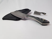 Load image into Gallery viewer, #2 Wasteland Cleaver with Sheath and Beverage Cleaver Set