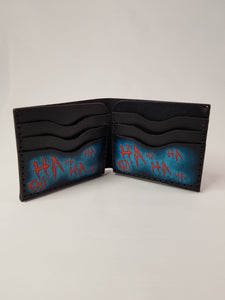 The Joker and Jason Vorhees Fan Art Mashup 7 Pocket Wallet