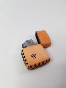 Raw Leather Lighter