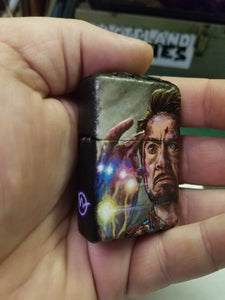 "Spite Tony" Leather Lighter