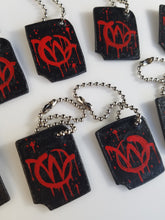 Load image into Gallery viewer, Necronomicon Leather Art Tags