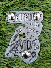 Load image into Gallery viewer, We Can Do It, a Day of the Dead Hard Enamel Pin