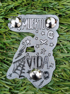 We Can Do It, a Day of the Dead Hard Enamel Pin