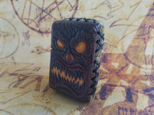 Load image into Gallery viewer, Necronomicon Leather Lighter