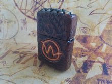 Load image into Gallery viewer, Necronomicon Leather Lighter