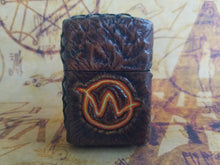 Load image into Gallery viewer, Necronomicon Leather Lighter