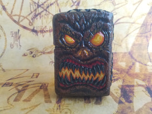 Necronomicon Leather Lighter