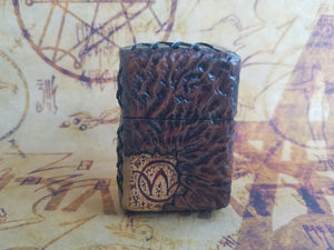 Necronomicon Leather Lighter