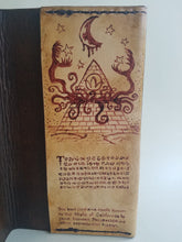 Load image into Gallery viewer, &quot;Necronomicon&quot; Leather Notebook Cover