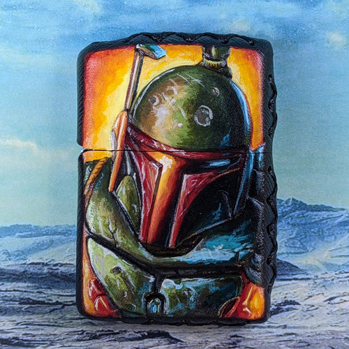 Bounty Hunter - Boba Fett - Leather Lighter