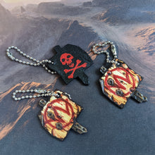 Load image into Gallery viewer, Wasteland Roadsign Leather Art Tag