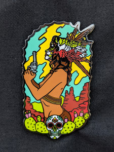 Bendice, a Day of the Dead Hard Enamel Pin