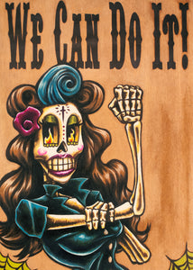 We Can Do It 12"x18" paper art print